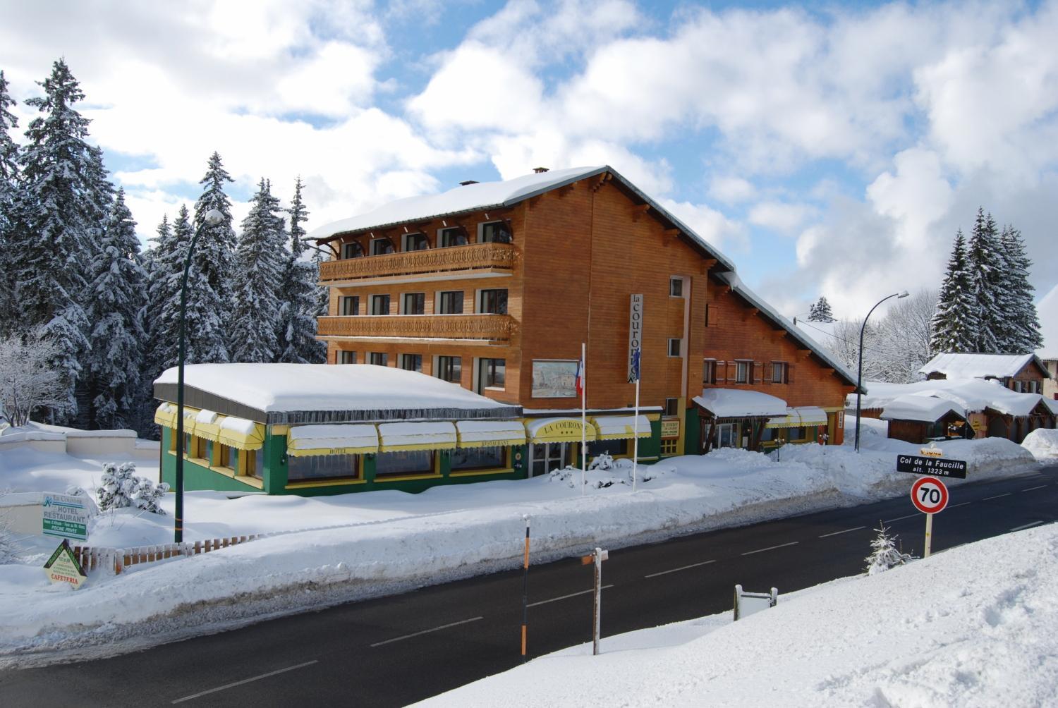 Hotel De La Couronne Mijoux Esterno foto